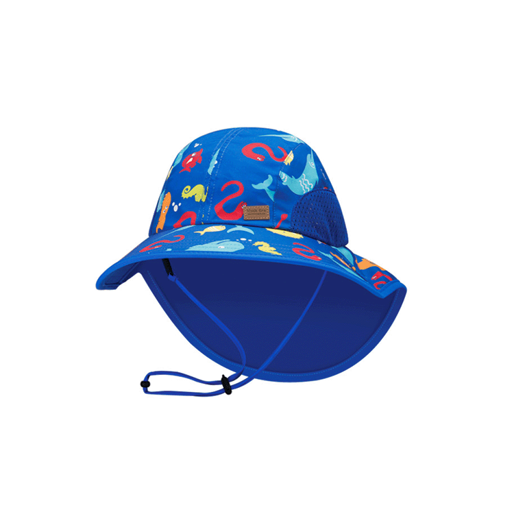 Wide Brim Buket Hat Under the Sea Muunjoo