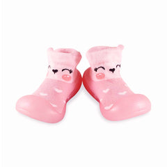 Muunjoo Joie Non Slip Baby Sock Shoes Pink