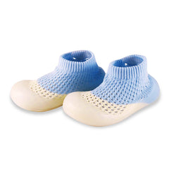 Muunjoo Onyx Non Slip Baby Sock Shoes Blue