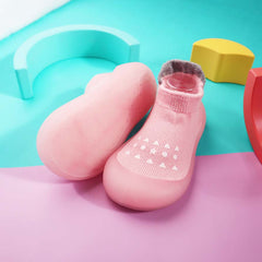 Muunjoo Trixy Non Slip Baby Sock Shoes Pink